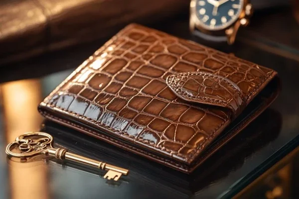 luxury-leather-wallet-stockcake